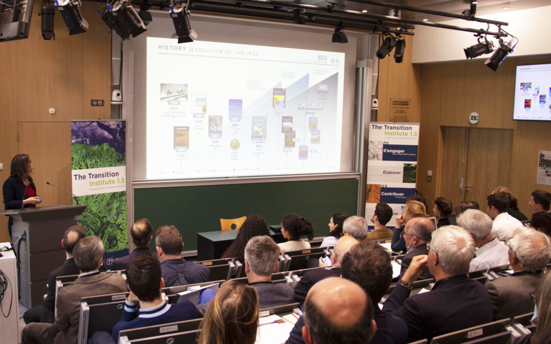 Soirée de lancement de The Transition Institute 1.5 à Paris
